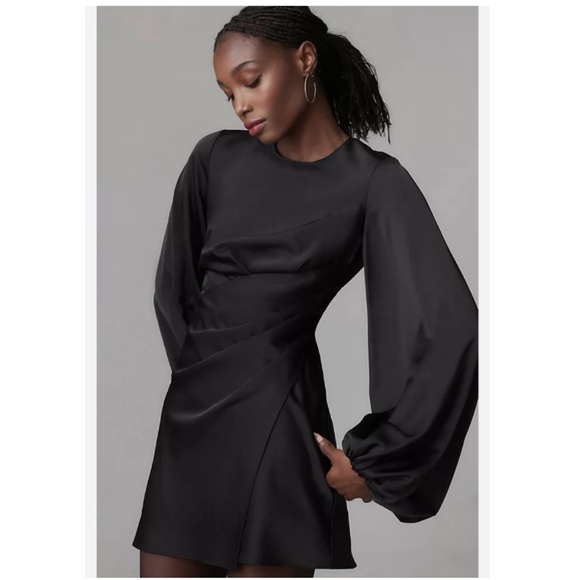 SIGNIFICANT OTHER LONG-SLEEVE CUTOUT MINI DRESS - Picture 1 of 11